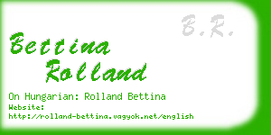 bettina rolland business card